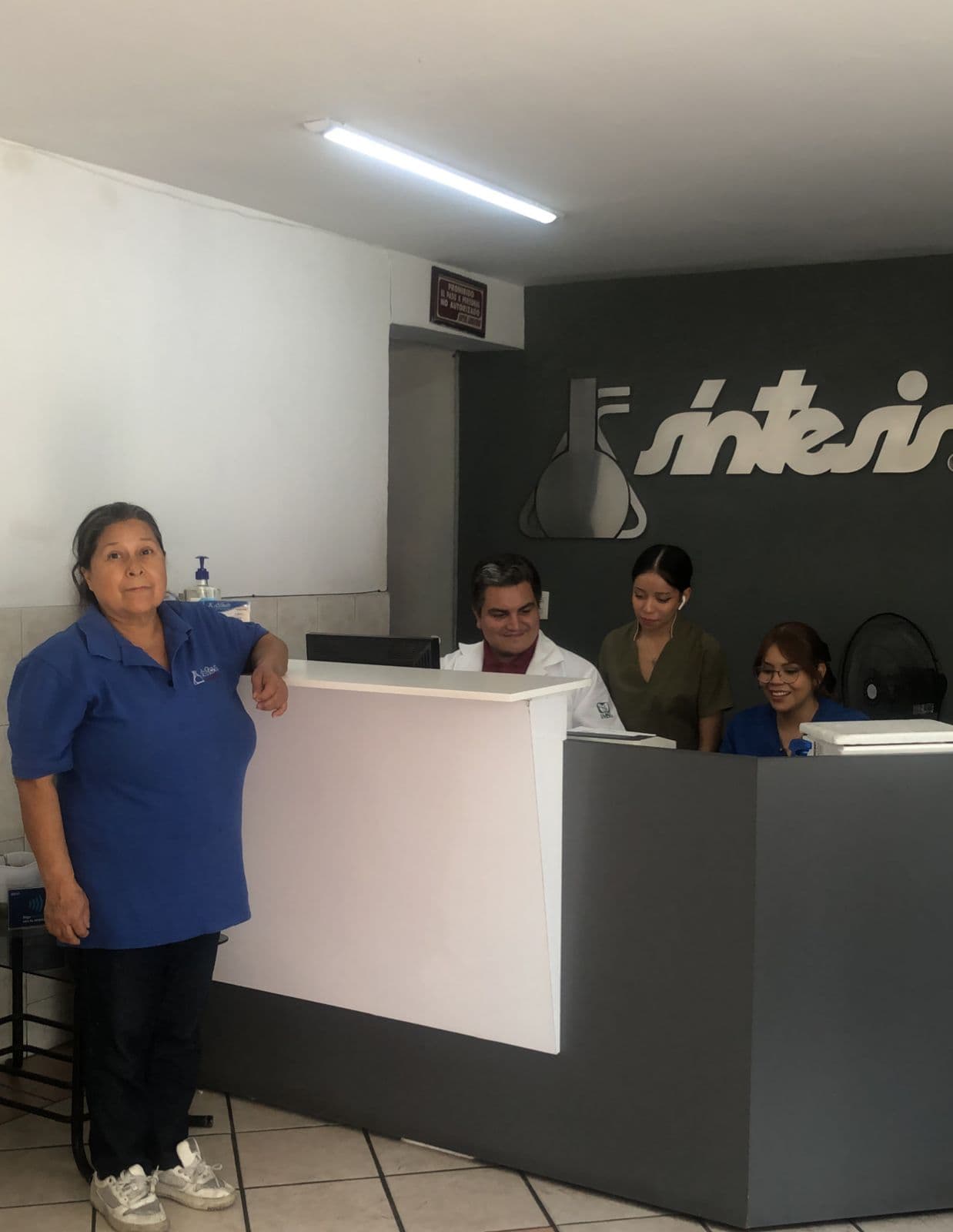 Equipo actual de Sintesis Laboratorio